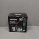 Mueller Multistick 800W 4-in-1 Immersion Blender Handheld, 12 Speed Hand Mixer - Turbo Boost, Heaviest Duty Copper Motor, Titanium Blades Hand Blender, Milk Frother Wand, Whisk, Beaker, Chopper, Grey (Grey)