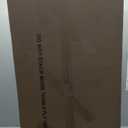 Lexicon Kitchen & Dining Room Chairs, Dining Chairs Set of 2, Linen Fabric Upholstered Dining Chairs, Solid Rubber Wood Armless Dining Chairs, Modern Dining Chair, Easy Assembly, Gray/Walnut