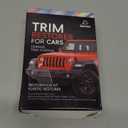 Plastic Restorer Back to Black Plastic Restorer for Cars, Rubber, Vinyl, Trim Coat Car Care, Refreshes Shiny Ceramic Coating Automotive Exterior & Interior Trim Polish Kit with Foam Applicator, 30ml