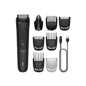 Philips Multigroom 3000 Series All-in-One Clipper 9 Accessories - Beard Trimmer Hair & Body Trimmer, Skin-Friendly Self-Sharpening Blades, 12 Cutting Heights, Model MG3946/15