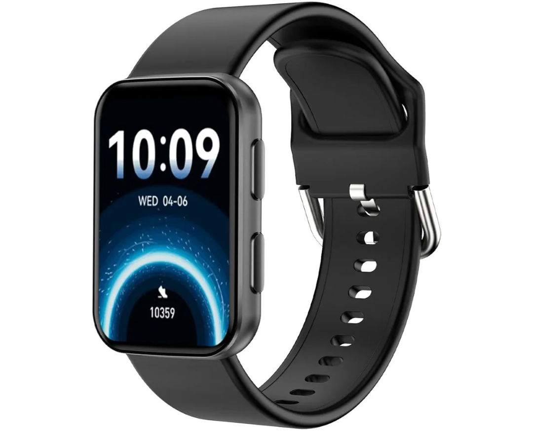 MorePro Health Fitness Tracker with Blood oxygen Monitor and 24/7 Heart Rate and Blood Pressure, Sleep Monitor, 120+ Sport Modes Waterproof Fitness Watch for Women Men Android iOS, Black