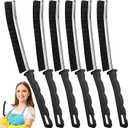 2 x Crevice Cleaning Brush,New Multifunctional Cleaning Brush Tool, Bathroom Gap Brush, Home, Kitchen, Bathroom, Window, Vehicle, Faucets, Toilet,6Pcs