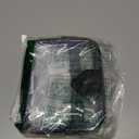 TSA Approved Toiletry Bag 3-1-1 Clear Travel Cosmetic Bag with Handle - Quart Size Bag with Zipper - Carry-on Luggage Clear Toiletry Bag for Liquids - Airport Airline TSA Compliant Bag for Man Women (Black)