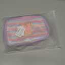 Fanny Pack for Girls,Birthday Easter Gifts,Chenille Initial Letter Girls Crossbody Bag,Preppy Teen Belt Bag for Graduation Travel Gifts,Cute Sequin Trendy Stuff. (M, Purple)