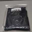 Women's Long Knit Cardigans Ribbed Sleeveless Sweater Casual Outwear Open Front Draped Duster Vest (Black, M)