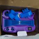 NuLink Balloon Pump Electric Portable Dual Nozzle Air Pump for Balloons Blower Pump Inflator for Decoration, Birthday Party [110V~120V, 600W, Purple]