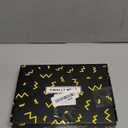 Natural Black Pixie Cut Wig for Black Women Synthetic Pixie Wigs Curly Short Wigs for Black Women Black Layered Wig with Bangs Wavy Short Curly Wig(Black)