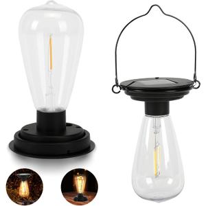 Replacement Solar Light Tops-Solar Light Bulbs for Outside-Solar Lanterns Outdoor Waterproof 2 Pack,One Thing, Three Uses, Multifunctional Size Conversion Or Personalized Hanging