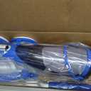 Cordless Pool Vacuum with Telescopic Pole, 18.5 GPM Powerful Suction, 1.5H Supercharge Technology, Handheld Pool Vacuum Cleaner for Above Ground/Inground Pools, Hot Tubs, Blue