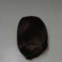 Rugelyss Short Wavy Dark Brown Chocolate Wig with Bang Big Bouffant Beehive Wigs for Women fits 80s Costume or Halloween Party