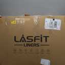 LASFIT Floor Mats&Trunk Mat Fit for Toyota RAV4 2019-2025 (Only Fit Hybrid) All Weather TPE Mats Custom Fit Floor Liner for Toyota RAV 4 1st and 2nd Row Full Set Car Mats and Cargo Liner, Black