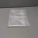 YellyHommy Clear Waterproof Plastic Snap in Shower Curtain Liner Replacement with 2 Magnets 71" W x 66" L for 72" W x 87" L Transparent