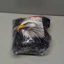 Bulopur Club Car Golf Cart Seat Covers Eagle American Flag Car Seat Cover Towel Blanket for EZGO Txt Club Car and More 2 Person Seats Golf Carts Patriotic Decor