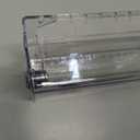 AUURIO Upgraded Thermostat Lock Box with Key, Large Space Thermostat Cover Seamless Anastomosis, Clear Decorative AC Lock Box Cover on Wall Fits Thermostats 4.8" H x 6" W or Smaller