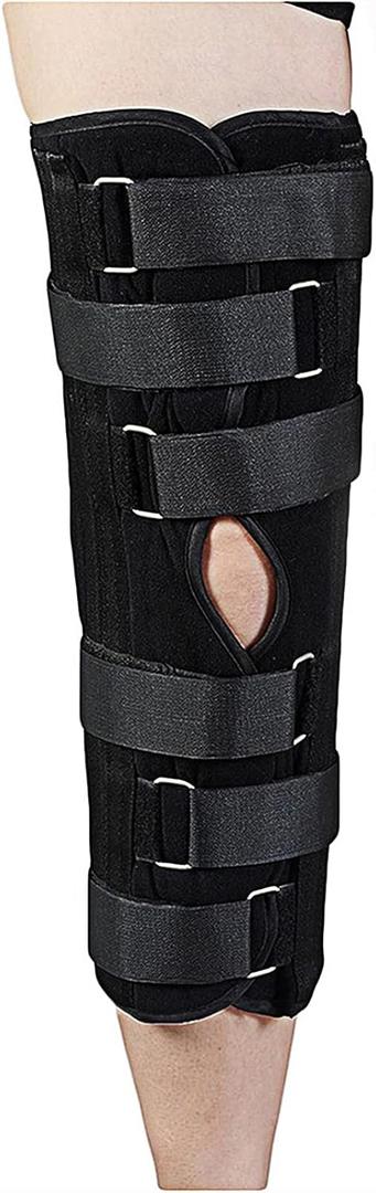Unisex Knee and leg immobilization Stabilizer for Post Surgery Recovery, Knee Fractures, Instability, ACL, MCL, Meniscus Tear, Arthritis, Displacement Recovery, 17.3" Length Universal