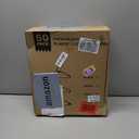 HOUSE DAY Black Plastic Hangers 50 Pack, Plastic Clothes Hangers with Built-in Hooks, Durable and Strong Plastic Coat Hangers for Closet, Space Saving Clothing Hanger for Shirts, Coats, Skirt, Dress