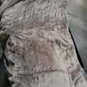 Homemate Electric Heated Blanket Twin Size , 62"x84" Heating Bed Blankets with 10 Heating Levels 8 Hours Auto Off Fast Heating Over-Heated Protection Ultra Soft Warm Flannel ETL Certified, Beige