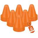 ZKNDRHJO 24 Pack 3.15 Inch Mini Cones for Sports Drills,Agility & Footwork Practice,Portable Small Cones for Indoor Outdoor Soccer,Basketball,Team Activities