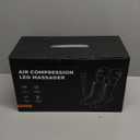 Leg Massager with Heat and Compression, Foot Calf & Thigh Massage for Circulation and Pain Relief, Leg Compression Massager with Handheld Controller 3 Intensities 6 Modes (Yellow & Black)