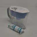 PUR Plus 11-Cup Water Pitcher, 1 Lead-Reducing Filter, Cleaner, Great-tasting Water, Dishwasher Safe, Powerful Filtration, Filter Change Light Indicator, LockFit Cap Design - White