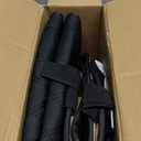 BEITK,2 Pack Leather Front Car Seat Cover Bottom Car Seat,Anti-Slip and Full Wrap Driver Car Seat Protectors Storage Pocket,Luxury Waterproof Bottom Auto Seat Cushion Pad MatMost Vehicles(Black)