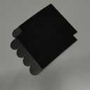 STRIPS PLSTIC BLK XL 20#