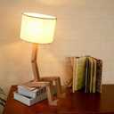 Cute Desk Lamp,Unique Lamps,Wood Table Lamp,Adjustable Legs and Arms,Cool Lamps Desk Light Home Office LivingRoom Bedroom Decoration,Novelty,Bookshelf,E26 Base Holder