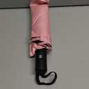 Shinok Travel Umbrella Compact Folding Sun Umbrellas Lighweight Auto Open Close for Women Parasol (Pink)