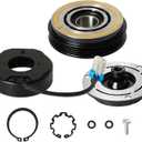 1805 AC Compressor Clutch Kit 10S20F FS784550SR Fits for 2000-2013 Silverado 1500 5.3L, for 2003-2009 Silverado 1500 6.0L Repair Replacement Assembly Aftermarket Replacement