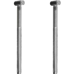 2 Pcs 070428Z T-Bolt Stainless Steel Screws for Pool/Spa D.E. Filters, Fits Pentair SM & SMBW 2000 Series, Nautilus Plus Pool Compatible with 194997, 53108900, DEX2420JKIT, DEX2400JN Nut Assemblies