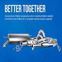 Walker 55566 Exhaust Pipe 2.5" Inlet (ID) 2.5" Outlet (OD) for Jeep Wrangler
