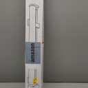 Reinforced Bottom Retractable Child Gate for Stairs Prevents Bottom Drilling Through Baby and Dog 80 Inch Extra Wide Retractable Toddler Gates for Stairs Mesh Baby Gate Retractable Gate for Dogs (White)