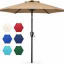 9ft Outdoor Patio Umbrella for Garden Lawn Deck Backyard Pool, T