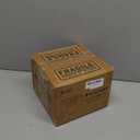 DRKIO 16 Oz Overnight Oats Containers with Bamboo Lids - 4 Pack Glass Storage Jars with Airtight Lids Wide Mouth Mason Food Jars Great for Meal Prep Salad Chia Pudding Snacks Yogurt Sugar Spice Cereal