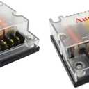 2 Pack 4 Ohm 3 Way Passive Crossover 300 Watts Passive Car Audio Tweeter CRX-303