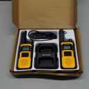 Retevis RB48 FRS Walkie Talkies Long Range, Rugged & IP67 Waterproof & Floating, Mil-Standards 810H Two Way Radio, Heavy-Duty, NOAA, Rechargeable, 20hr Battery, Emergency Radio(2 Pack)