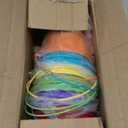 Nicunom 12 Pack Small Metal Buckets with Handle, Colored Galvanized Metal Bucket Small Pails for Party Favors, Decor, Garden Planters, 4.5 x 5 Inch