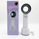 Mini Portable Bladeless Fan, 2 Speed Wind, Less Noise
