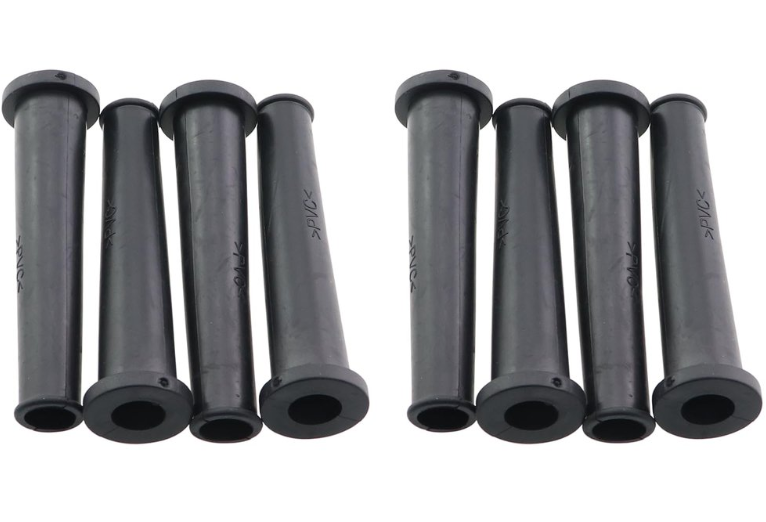 2 Pack MDXing 8PCS 72.5mm Black Rubber Protective Cover for Power Tool Power Cord Power Line Boot Cable Gland for Powfer Tool Cutting Machines Electric Drills Cable Protection