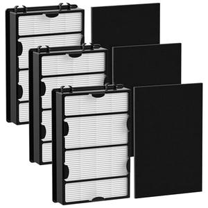 HAPF600 HEPA Filter Replacement Compatible with Holmes Air Purifier HAPF600 HAPF8650 HAP615 HAP625 HAP650, 3 Filter Replacement &3 Carbon Pre-filters, Part #HAPF600D, HAPF600D-U2