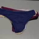 Hanes Women's Microfiber Stretch Underwear Pack, Comfort Flex Fit Brief Bikini or Thong Panties, 6-Pack (Large)