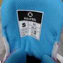 SULIFEEL Rainbow Tie-Dye Adjustable Roller Skates for Girls Kids Ages 3-5 5-8 6-12 Pink Purple Light Up Skate with Fluffy Pom Poms Triple Protection for Indoor Outdoor Skating (Small - Little Kid)