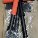 Manual Edger Lawn Tool, 41-inch Lawn Edger with Saw Tooth Blade, Half Moon Hand Edger with Metal Shaft, T-Grip Handle, Heavy Duty Garden Edger Tool for Sidewalk, Grass, Yard, Landscape