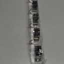 AceMining 5 Racks and 4 Hooks Mop and Broom Holder Wall Mount, Broom Organizer Storage Tool Racks Stainless Steel Heavy Duty Hooks Self Adhesive Solid Non-slip for Home Kitchen Garden Laundry Garage