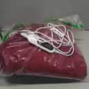 Heated Blanket Electric Throw, 50" x 60" Heating Blanket with 5 Levels & 10 Hours Auto Off, Extremely Soft Flannel Warm Blanket Gifts Over-Heat Protection, ETL Certified Machine Washable