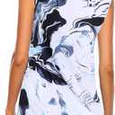 Koscacy Women's Sleeveless Golf Tennis Polo Shirts Zip Up Dry Fit Workout Tank Tops Athletic Shirt (M)