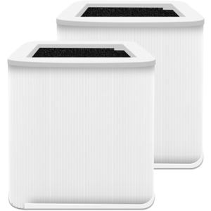 2 Pack 211+ Replacement Filter Compatible with Blue Pure 211 Air Puri-Fier Activated Carbon 211 Filter