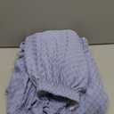 ZNSAYOTX 1 Piece Jacquard Couch Covers for 2 Cushion Couch High Stretch Loveseat Slipcover for Pets Dogs Anti Slip Love Seat Sofa Slipcover Furniture Protector (Medium, Light Blue) (Medium (55"-69"), Dusty Bluesee Picture)