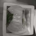 Ceramic Cat Water Fountain, 45oz/1.3L Porcelain Cat Water Dispenser, Automatic pet Water Fountain with Ultra-Quiet Pump, Perfect for Cats and Small Dogs, Cute Design (Green)