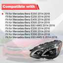 Left Headlight with Module Fit for Mercedes Benz E350 2014-2016